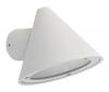CUCHARA Cone Surface Mounted Wall Light White Aluminium IP65